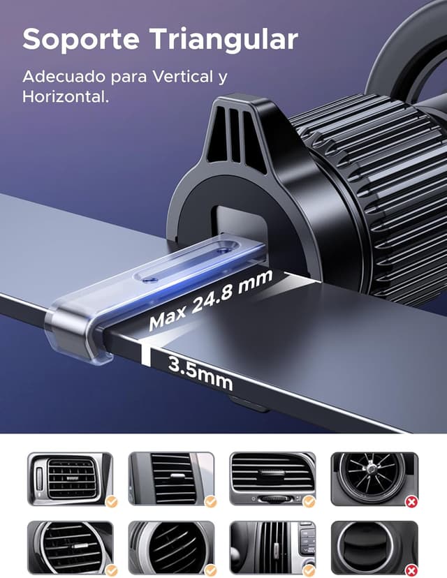 Thumbnail 3 de UGREEN Soporte Móvil Coche MagSafe 2 en 1 Gancho y Base Adhesiva