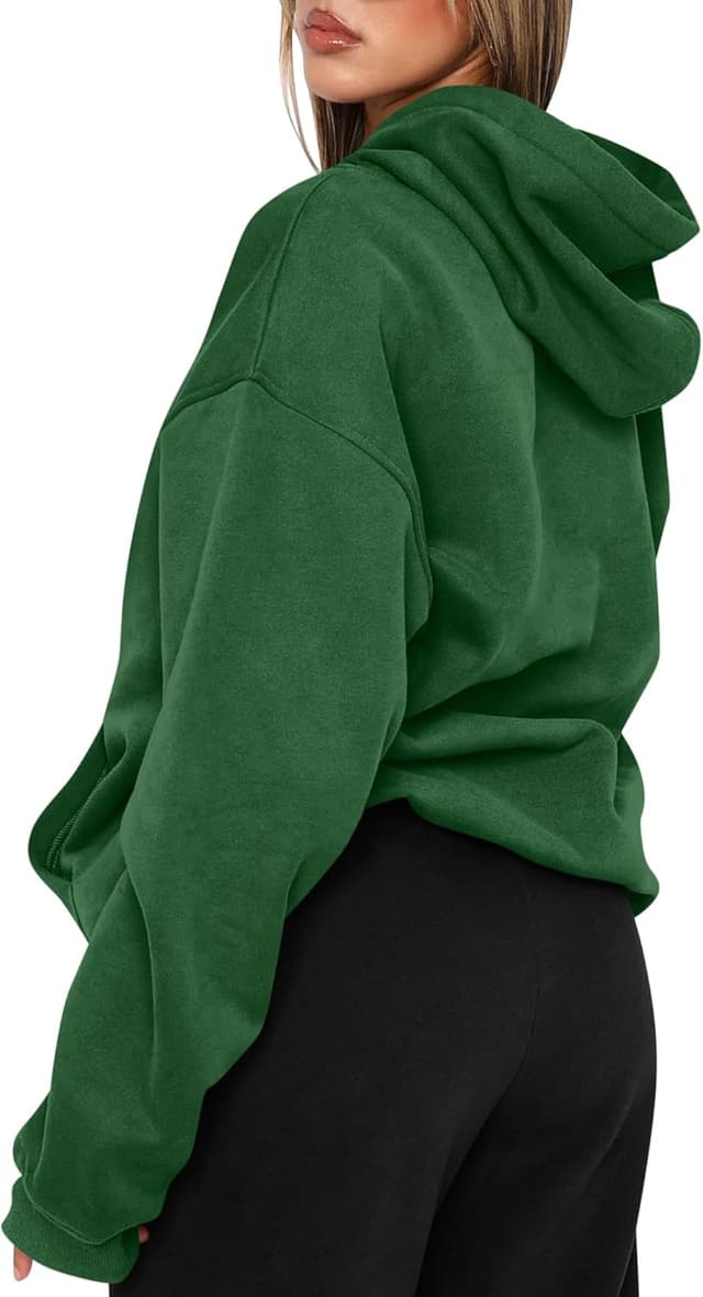 Detalle de TICTICMIMI Women’s Fleece-Lined Pullover Hoodie with Kangaroo Pocket