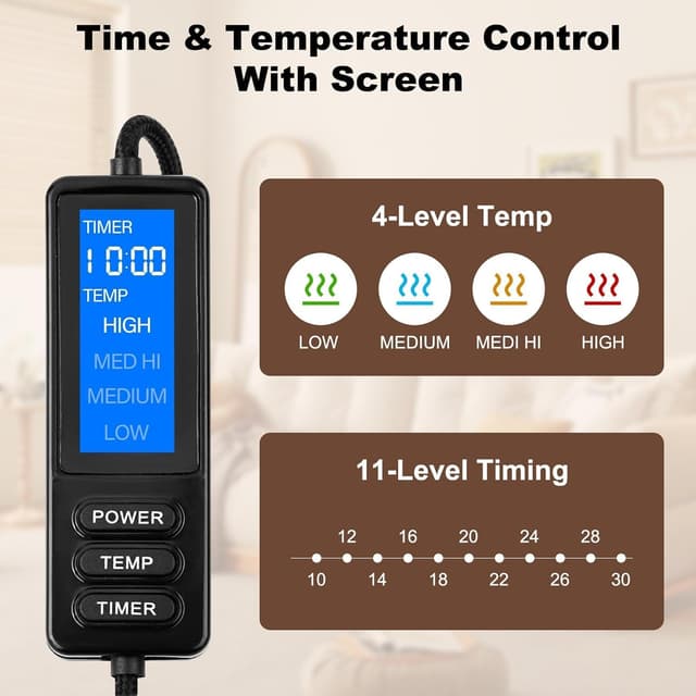 Thumbnail 2 de Aroma Season Heated Eye Mask 4°C settings
