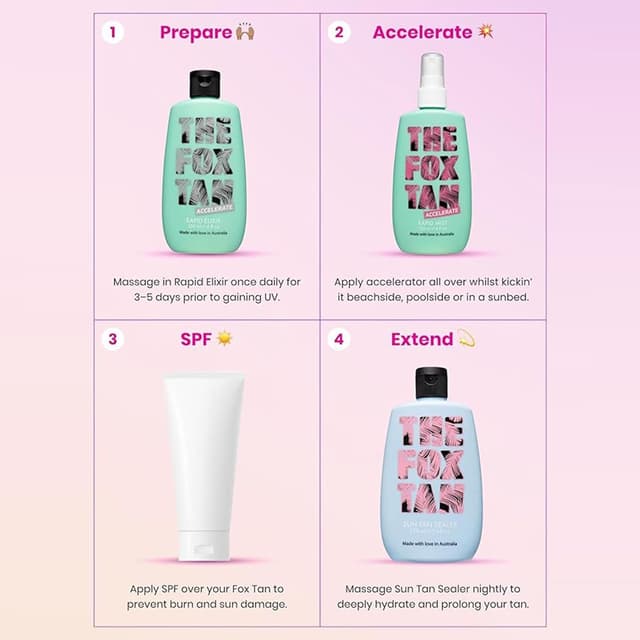 Thumbnail 5 de The Fox Tan Rapid Tanning Mist – Potencia y Acelera Tu Bronceado ☀