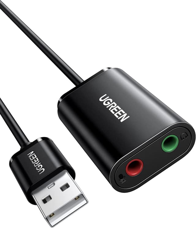 Imagen de UGREEN Carte son USB 15 cm en OfertitasTOP
