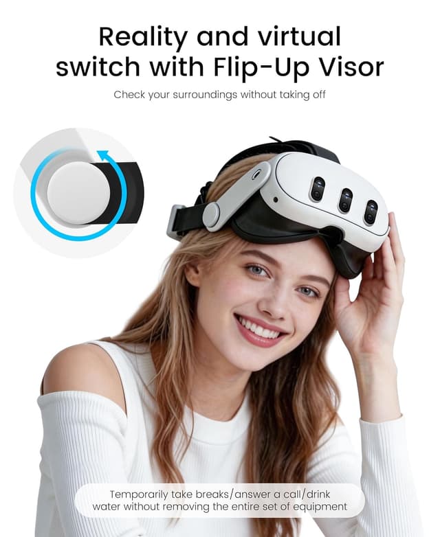 Thumbnail 5 de MV1001 Battery Head Strap for Quest 2/3