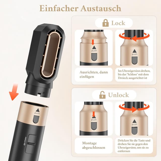 Thumbnail 6 de Sealong 6-in-1 Airstyler Set 1000 W ⌚ 💇♀