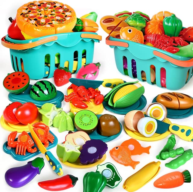 Imagen de 100 Pcs Play Food Set en OfertitasTOP