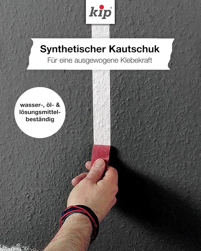 Detalle 2 de Kip Tape 3301 Ultra Sharp – ruban de masquage professionnel bords ultra coupants, pack de 2, 30 mm x 50 m