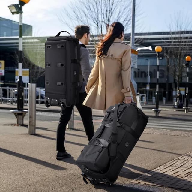 Thumbnail 6 de SUCIKORIO Borsone da viaggio con ruote 3 in 1 (zaino/bagaglio a mano) da 78x33x32 cm