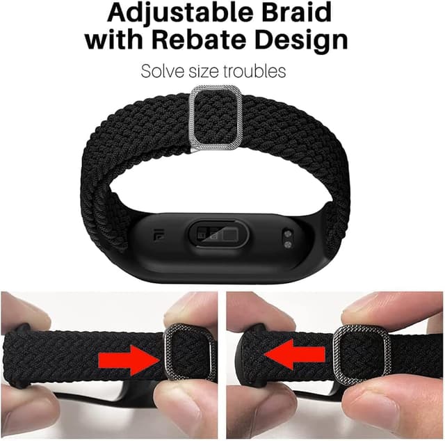 Thumbnail 1 de Keecuty Nylon Armband Mi Band 6/5/4/3