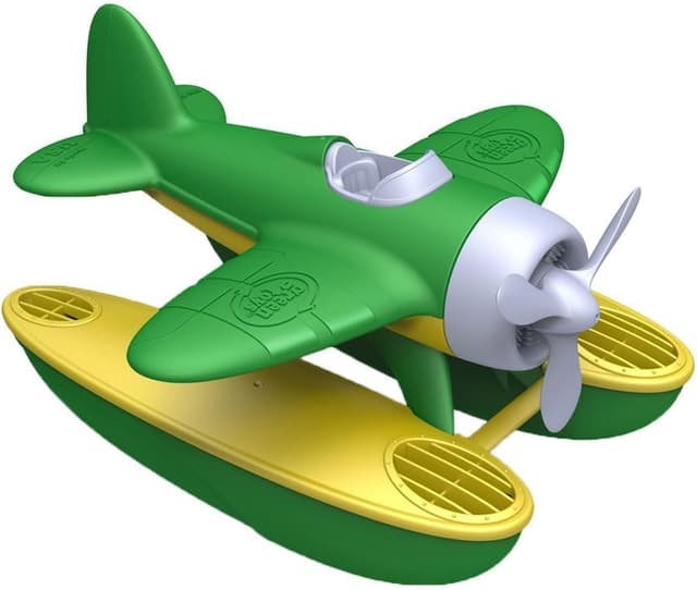 Detalle de Green Toys Seaplane 9 x 9.5 x 6 inches Toy Plane