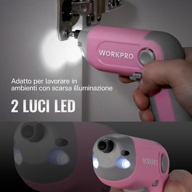 Detalle de WORKPRO avvitatore a batteria 3,6 V