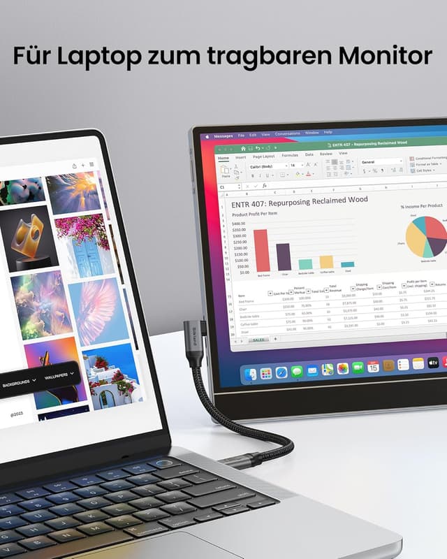 Thumbnail 6 de Silkland USB C Datenkabel Kurz 30cm