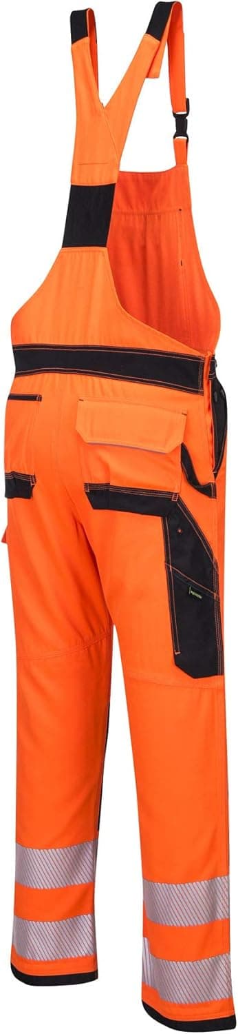 Detalle de Portwest Tuta da lavoro uomo ad alta visibilità (confezione da 10) bavaglino PW3