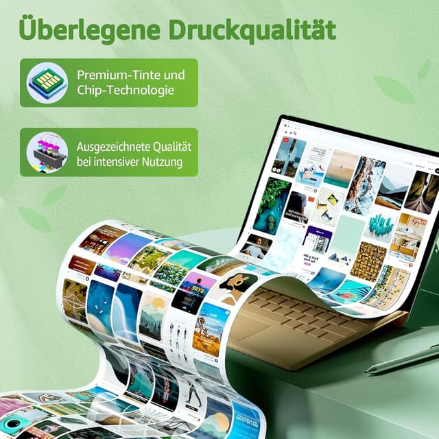 Detalle de GREENSKY 575XL PG-575XL Schwarz 2x