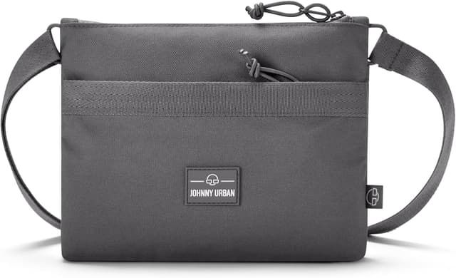 Detalle de Johnny Urban Drew Umhängetasche für Herren & Damen – kleine wasserabweisende Messenger Bag