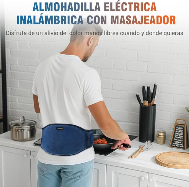 Thumbnail 4 de Comfytemp Almohadilla Térmica Lumbar 18x147cm