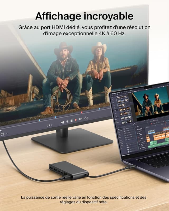 Thumbnail 4 de Belkin Connect Hub USB C 8-en-1