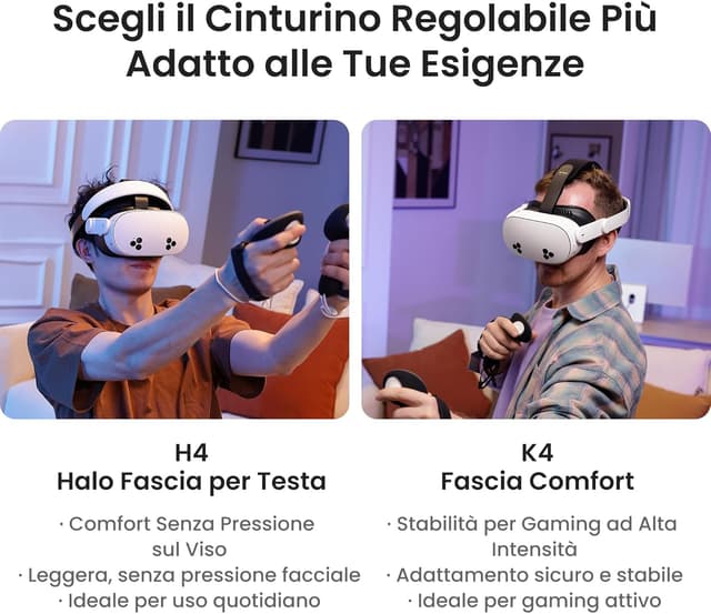 Thumbnail 6 de KIWI design K4 – Cinturino per la testa comodo per Meta Quest 3 e Quest 3S