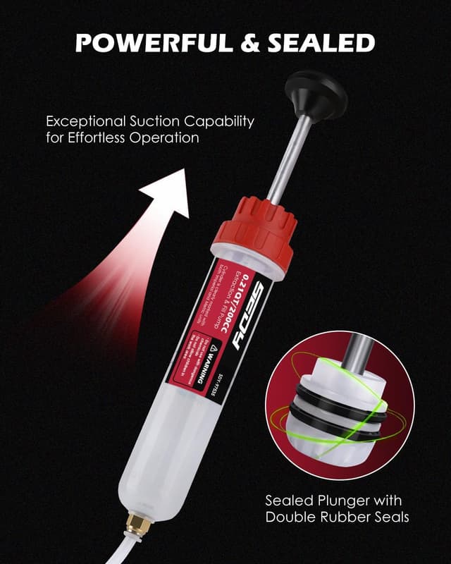 Thumbnail 6 de SEDY Fluid Extractor 200cc Oil Syringe