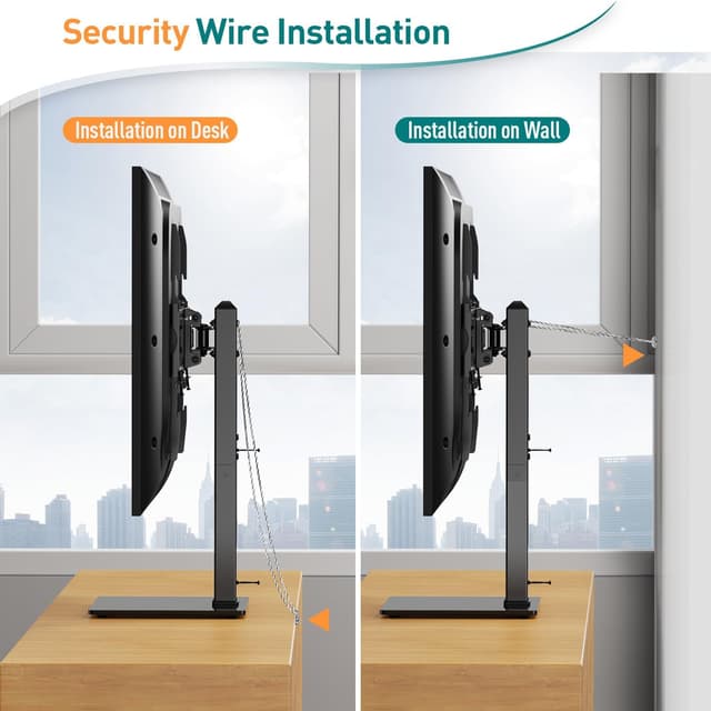 Thumbnail 6 de ELIVED EV017 Swivel TV Stand 37–70"