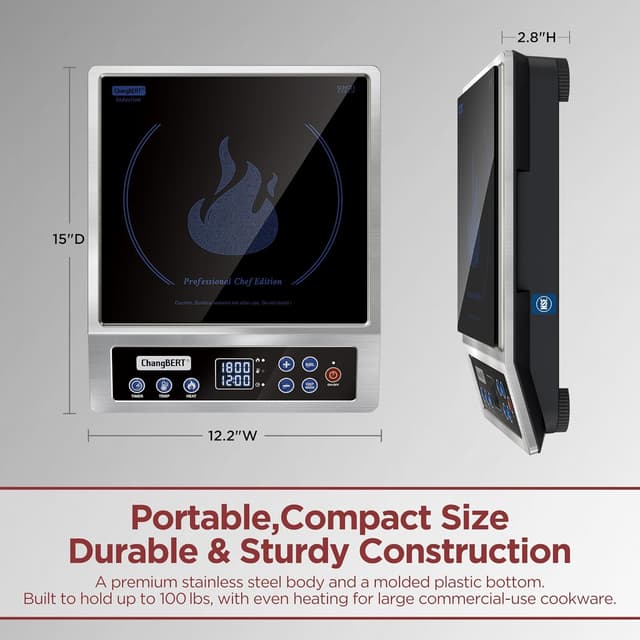 Thumbnail 5 de ChangBERT Induction Cooktop 1800W