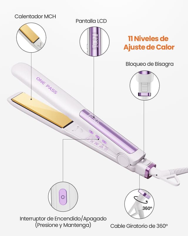 Thumbnail 6 de Faszin Plancha 2 en 1 Titanio 20 s