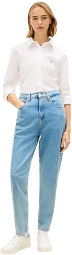 Detalle 2 de Tommy Jeans MOM Jean UHR TPR AI4116 DW0DW21392 30W/30L