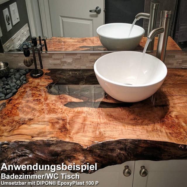 Detalle 2 de Epoxidharz 2K Glasklar, 6,0 kg für Guss