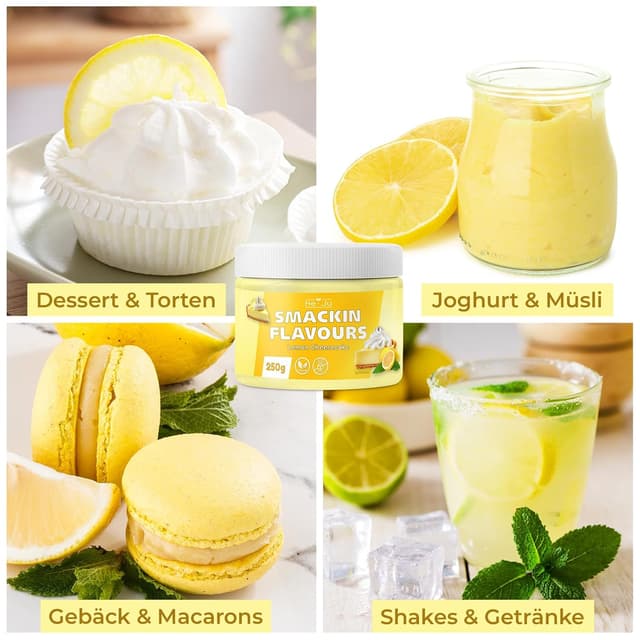 Thumbnail 5 de He-Ju Flavour Pulver Lemon Cheesecake 250g 🍋