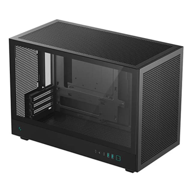 Detalle de deepcool CH370 Caja Micro ATX USB-C 4 slots
