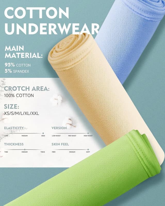 Thumbnail 3 de TANSTC Culotte coton taille haute femme