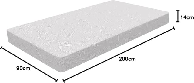 Detalle 2 de MiaSuite Materasso Singolo 90x200 Sfoderabile