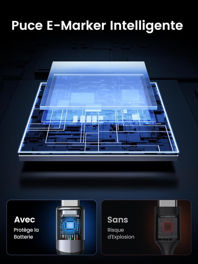 Thumbnail 4 de Câble UGREEN USB C 240W PD 3.1 ⚡