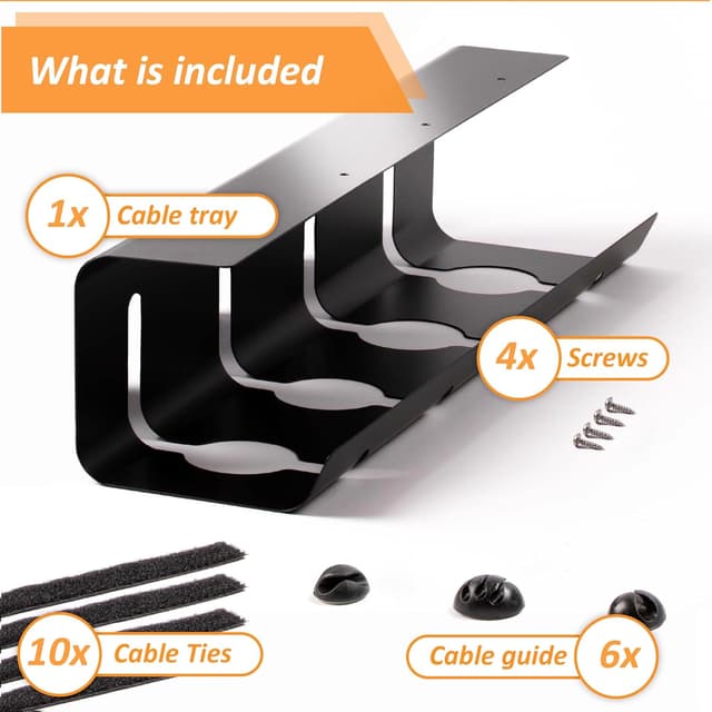 Detalle 2 de Stilemo Bandeja Organizador Cables 5 kg