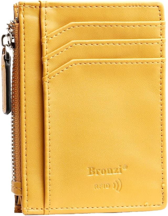 Thumbnail 6 de Bronzi Portafoglio Uomo Slim Piccolo con protezione RFID e portamonete, box regalo