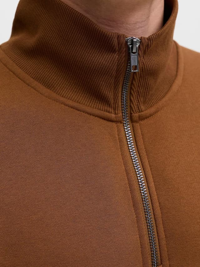 Thumbnail 5 de JACK & JONES Sweat Demi-fermeture 61% polyester