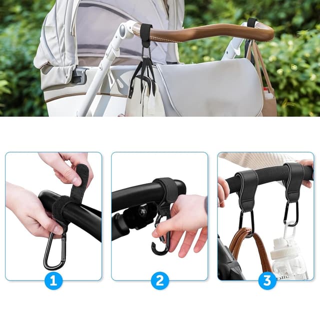 Thumbnail 3 de Bdwing Kinderwagen Haken 2 Stück