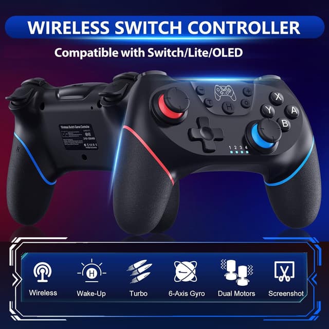 Detalle 2 de Sefitopher Switch Pro Controller 550mAh