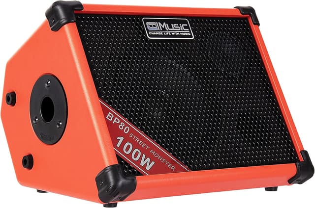 Detalle 2 de Coolmusic BP80 100W outdoor Bluetooth amplifier 🎤