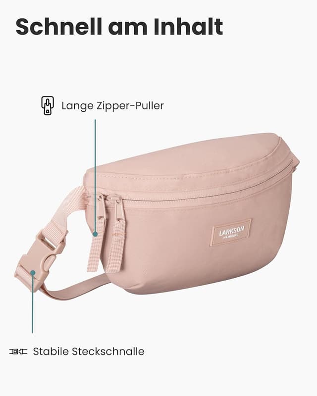 Detalle de Bauchtasche Finn von LARKSON, 3 Liter