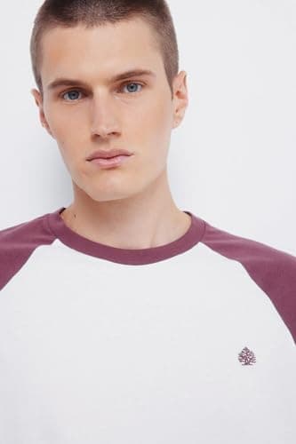 Detalle 2 de Springfield RANGLAN Sudadera peach L/S con bordado, XL