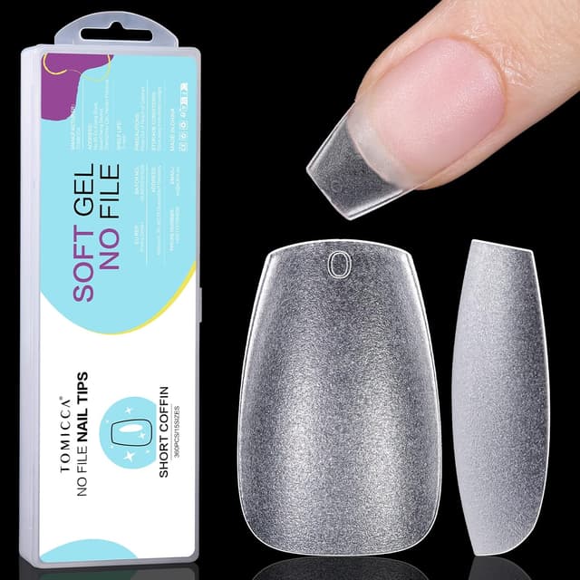 Imagen de TOMICCA Sarg Kurz Nagel Tips Gelnägel en OfertitasTOP
