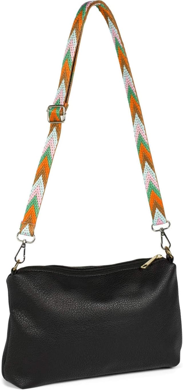 Detalle de styleBREAKER tracolla stretta regolabile intercambiabile zig-zag unisex 02013023