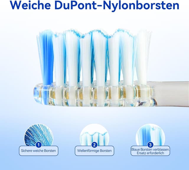 Thumbnail 2 de Seago SG977 spazzolino sonico bambini 3–12 anni, 8 testine 🪥