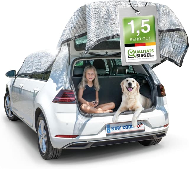 Detalle de WALSER Stay Cool rete parasole anti UV e anti calore 3x4 m 31095