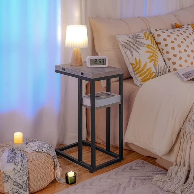 Thumbnail 6 de HOOBRO EBG29SF01 mesa auxiliar plegable 52x39 cm