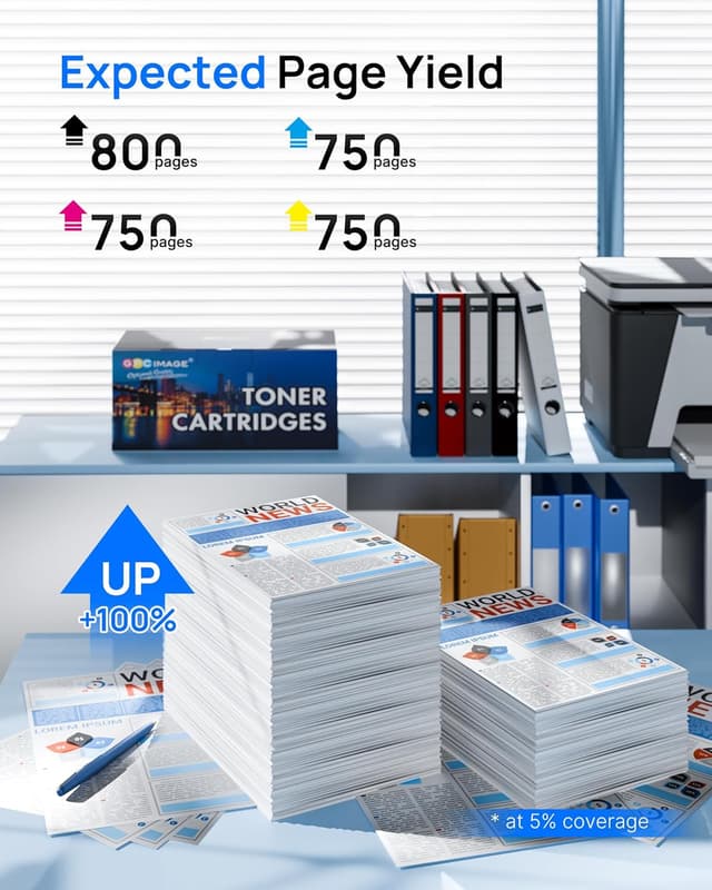 Detalle de GPC Image 364XL Schwarz Multipack (4er) kompatibel für HP 364 Patronen