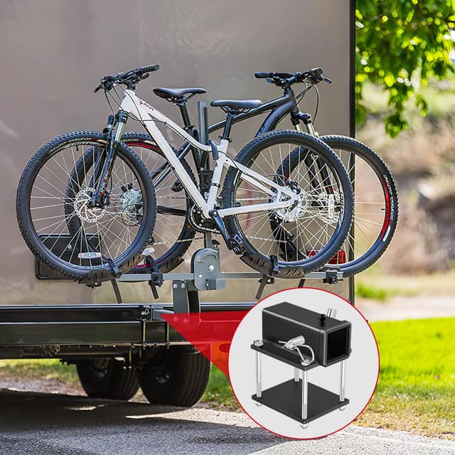 Thumbnail 6 de Nilight RV Bumper Hitch Receiver (2 in x 2 in) for 4–4.5 in Steel Bumper Beams, 2,000 lbs Capacity, Bolt-On