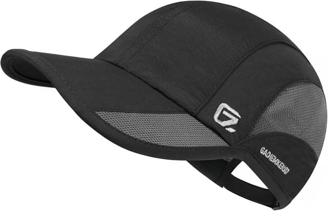 Detalle de GADIEMKENSD Unstructured Quick-Dry Sports Cap mit UPF 50+ Schutz für Outdoor & Sport