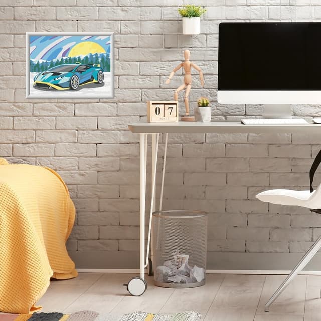 Detalle 2 de Ravensburger CreArt Kids, peinture par numéros 18x24