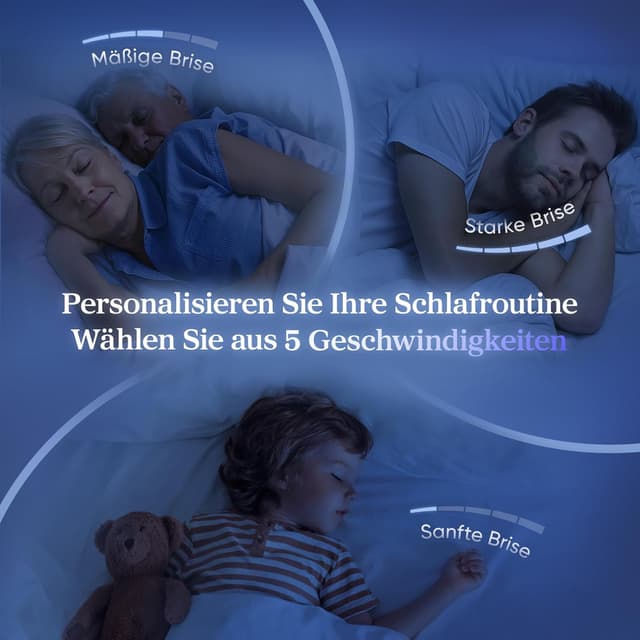 Detalle de Levoit leiser Turmventilator mit Kühlung, Oszillation & Fernbedienung – Schlafmodus, Timer (12 Std.) und 5 Stufen