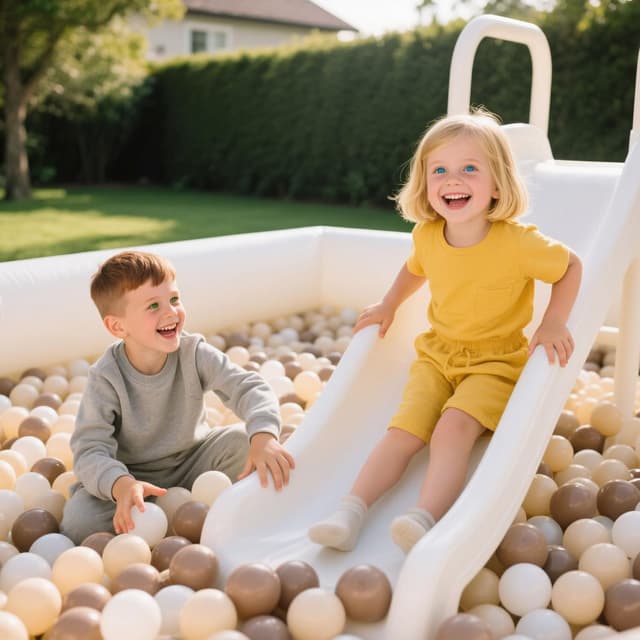 Thumbnail 6 de GOGOSO Phthalate-Free & BPA-Free Crush-Proof Ball Pit Balls (Coffee Brown Beige, 200-Pack)